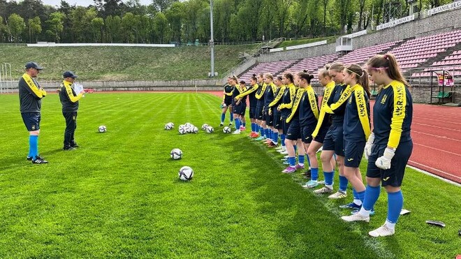 Женская сборная Украины WU-17 узнала даты отборочных матчей Евро-2025