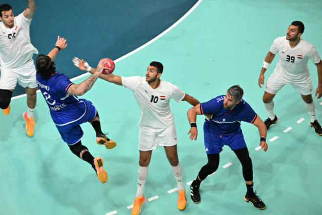 Франция и Египет сыграли вничью в мужском гандбольном турнире ОИ-2024