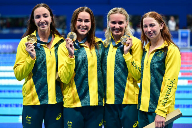 Підсумки дня у плаванні. Австралійки виграли естафету з рекордом Олімпіади