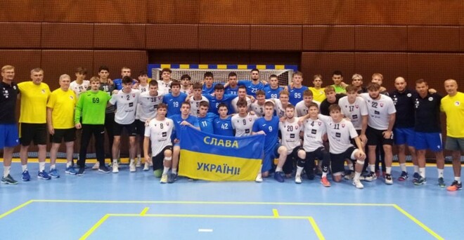 Сборная Украины U-18 по гандболу проиграла первый спарринг перед Евро-2024