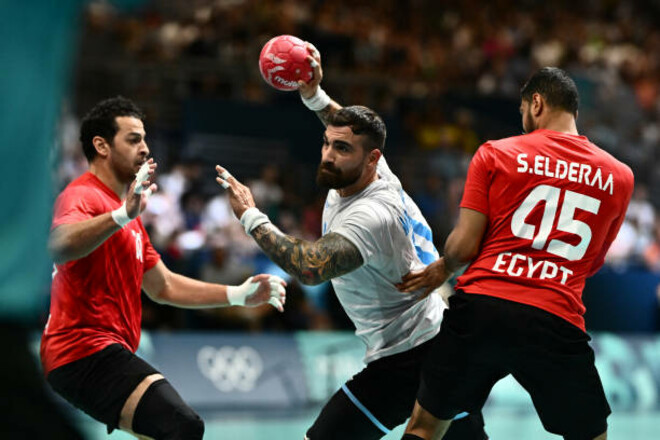 Очередная победа Египта в мужском гандбольном турнире на ОИ