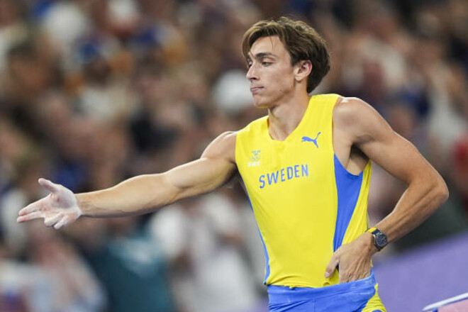 ВІДЕО. Золотий та рекордний стрибок Дюплантіса на Олімпіаді