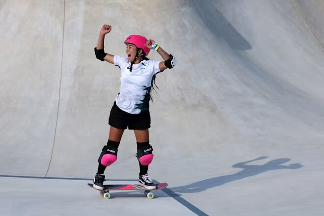14-летняя австралийка выиграла золото Олимпиады-2024 в скейтбординге