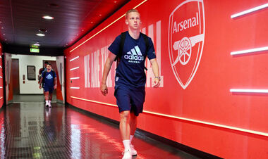 ФОТО. Емоції Зінченка у спарингу з Баєром, якому він забив гол