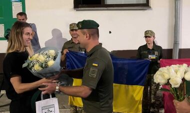 ВІДЕО. Українські прикордонники зустріли Харлан після успіху на ОІ-2024