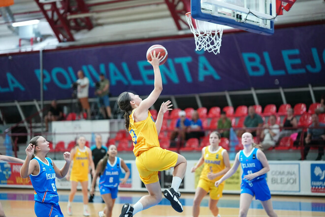 Жіноча збірна України U-18 впевнено перемогла Ісландію