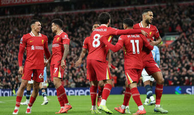 ВИДЕО. Гакпо открыл счет для Ливерпуля в игре с Ман Сити. Ассист от Салаха