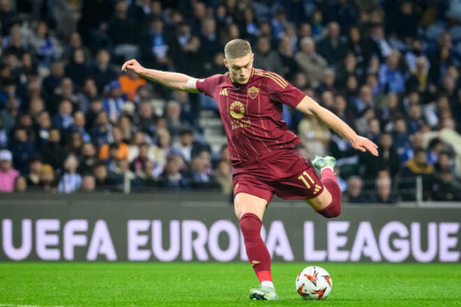 Роме не поможет. Довбик пропустит следующий матч Серии А