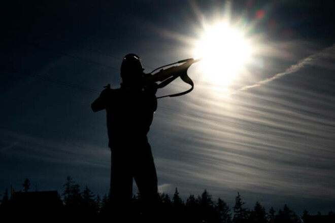 ЧС-2025 з біатлону. Чоловіча естафета. Дивитись онлайн. LIVE трансляція