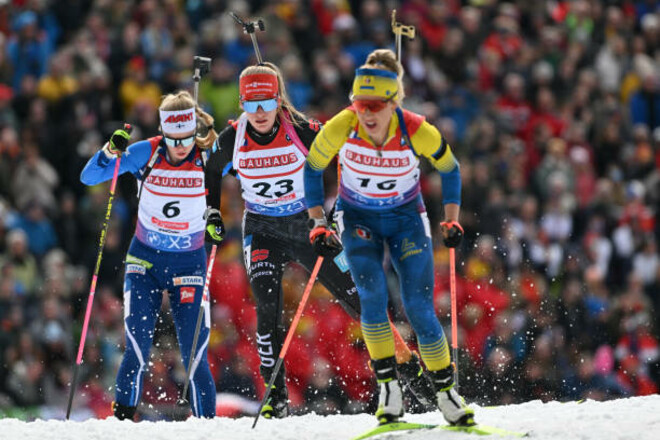 Эльвира Эберг выиграла масс-старт ЧМ, Джима и Дмитренко не вошли в топ-20