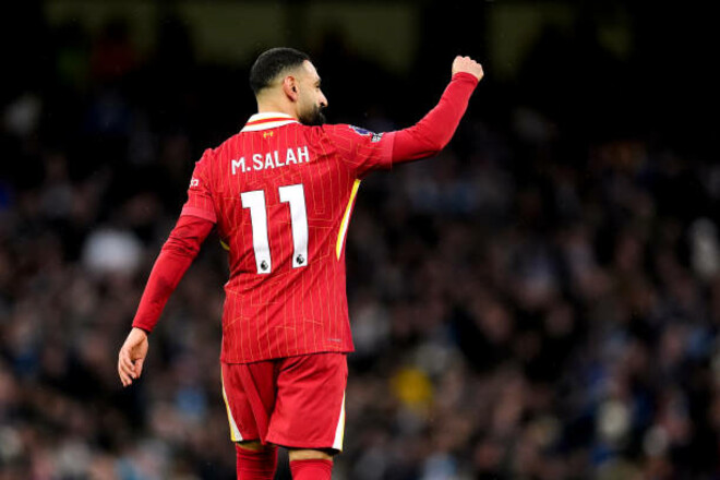 ВИДЕО. Снова он! Салах открыл счет в матче с Манчестер Сити