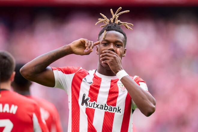 Нико Уильямс впервые отметился 3 голевыми действиями в матче Ла Лиги