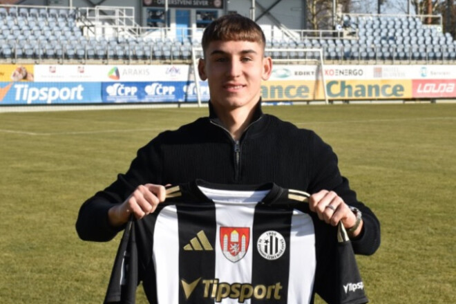 18-летний украинский вингер подписал контракт с чешским клубом