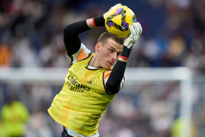 Источник: Лунин счастлив в Реале, несмотря на отсутствие игровой практики