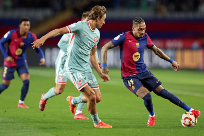 Вперше у XXI столітті в матчі між Барсою та Атлетіко було забито 8 голів