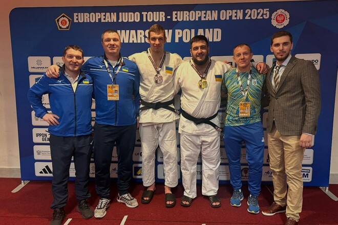 Сборная Украины по дзюдо взяла 5 медалей на соревнованиях в Варшаве