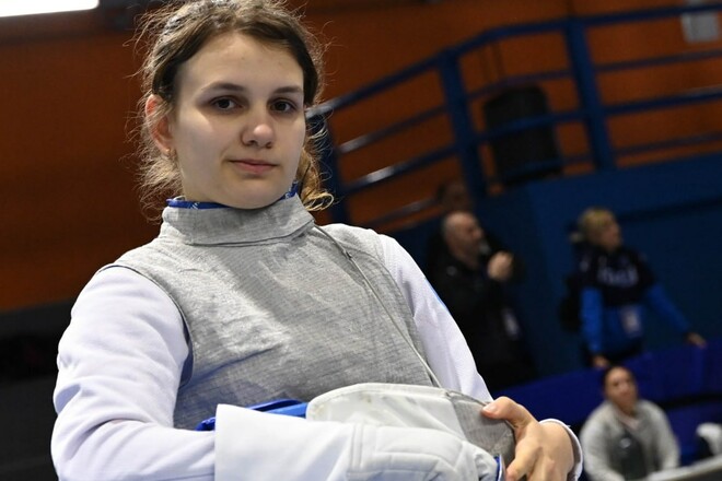 Українська рапіристка здобула бронзу на юніорському ЧЄ-2025 з фехтування