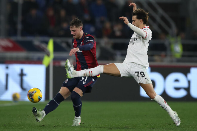 Болонья – Милан – 2:1. Камбэк от хозяев. Видео голов и обзор