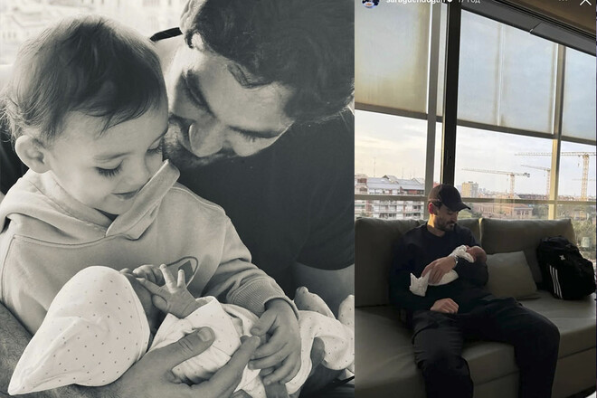 ФОТО. Милота дня. Звездный футболист в малышкой в руках умилил всех