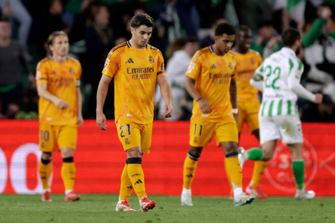 Мадридский Реал выиграл лишь 1 из последних 5 матчей Ла Лиги