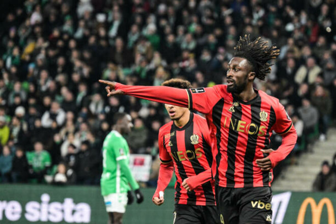 Сент-Етьєн – Ніцца – 1:3. Орлята в топ-3. Відео голів та огляд матчу