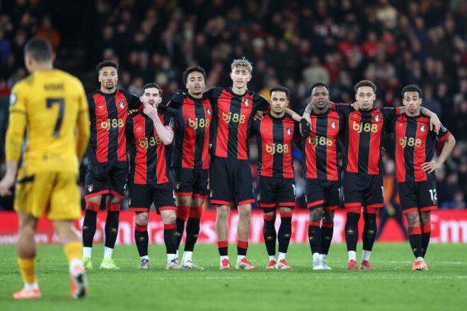 Борнмут – Вулверхэмптон – 1:1 (пен. 5:4). На грани вылета. Видео голов