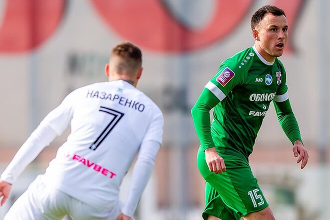 Защитник Оболони – об игре с Полесьем: «Такие матчи дают надежду»