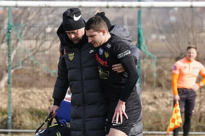 Тяжелая травма. Форвард Буковины выбыл до конца сезона