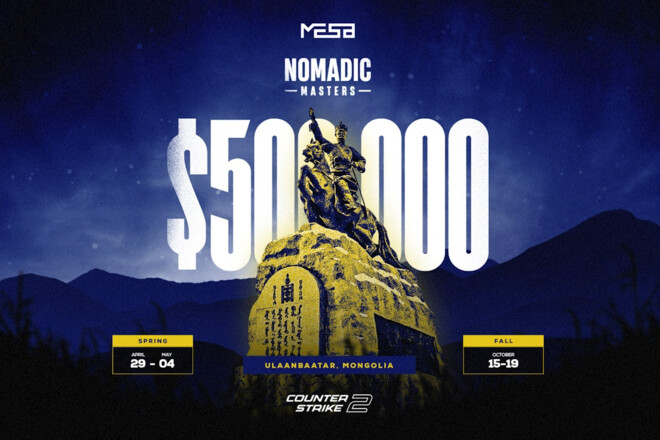MESA анонсувала кваліфікації для турніру Nomadic Masters рівня tier-2