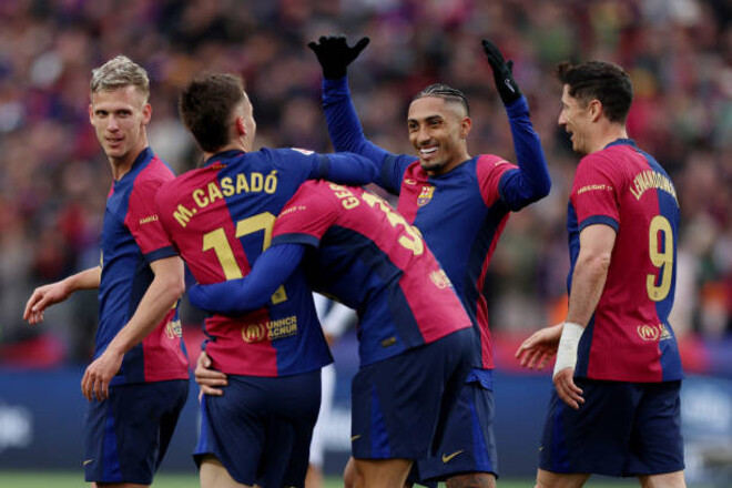 Барселона – рекордсмен среди команд топ-5 лиг по голам в этом сезоне