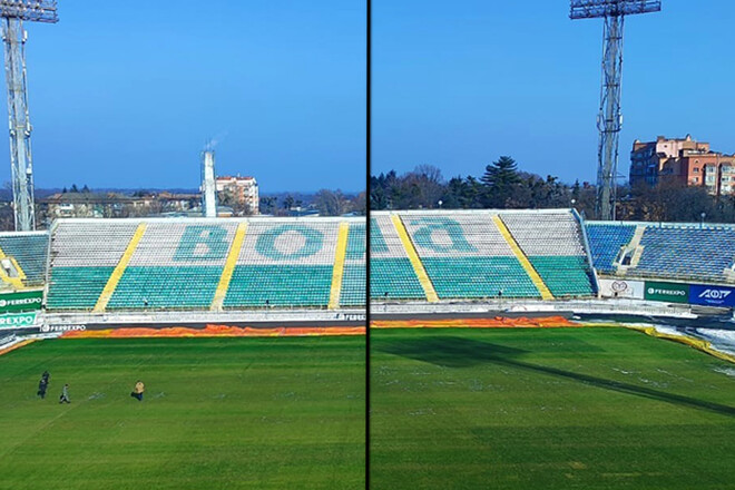 Газон уже в порядке. Ворскла сможет принять Карпаты на домашней арене