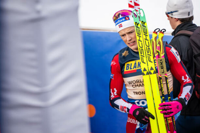 ЧМ по лыжным гонкам. Так пишется история. Клэбо выиграл третью гонку подряд