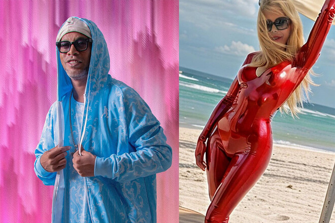 ФОТО. Роналдіньо підозрюють у сексуальних зв'язках із 72-річною моделлю