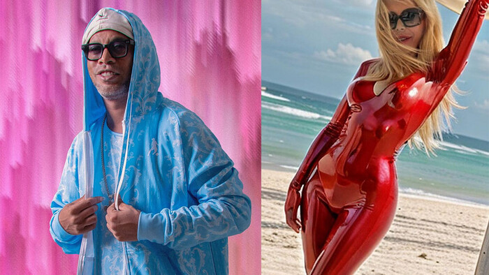 ФОТО. Роналдиньо подозревают в сексуальных связях с 72-летней моделью