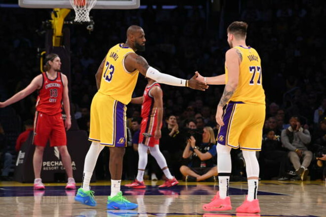 У Дончича дабл-дабл. Лейкерс одержали победу над Нью-Орлеаном