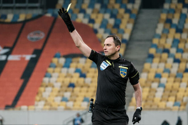 Балакин обслужит матч плей-офф еврокубка с командой игрока сборной Украины