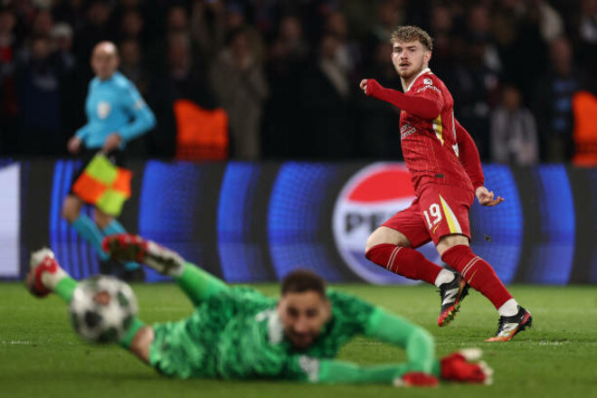 ПСЖ – Ліверпуль – 0:1. Пізній гол Харві Елліотта. Відео гола та огляд