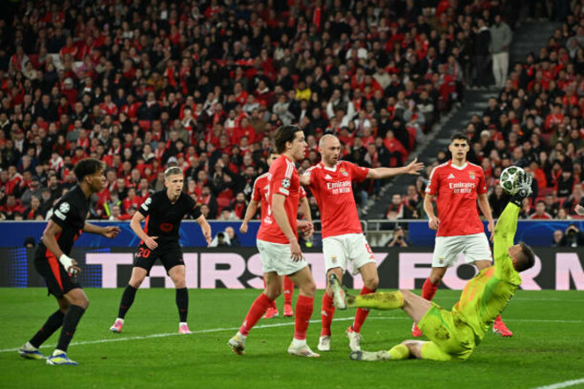 «Святой Трубин». Реакция болельщиков Бенфики на игру украинца в ЛЧ