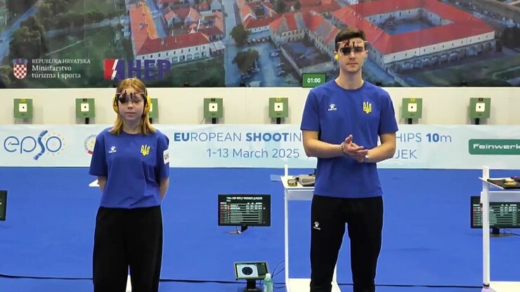 Українська збірна взяла срібло і бронзу юніорського ЧЄ з кульової стрільби