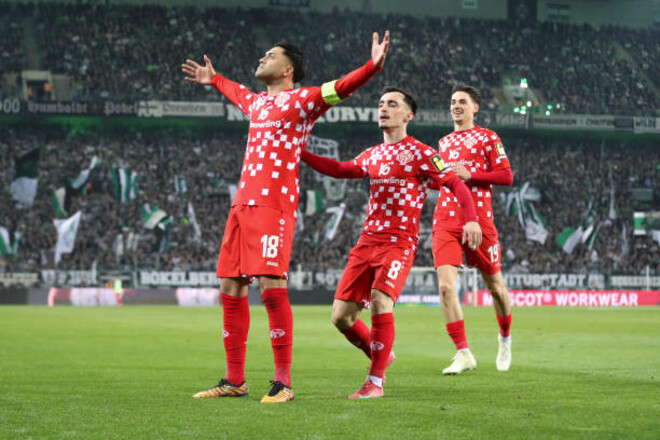 Націлилися на вихід до ЛЧ. Майнц переграв Боруссію М і входить до топ-3