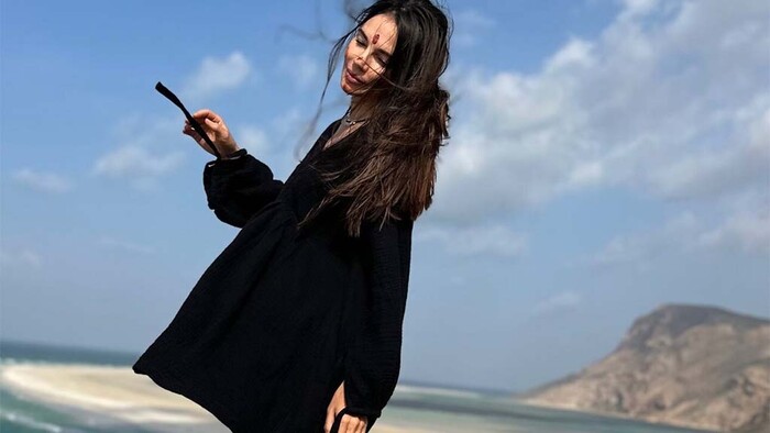 ВИДЕО. Вы не поверите, где отдыхает жена Евгения Коноплянки. Без мужа