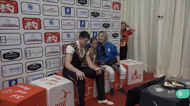 Акробатика. Кривицкая и Лабунец победили на первом этапе Кубка мира