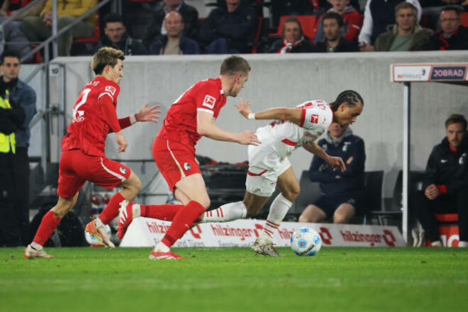 Борьба в зоне еврокубков. Фрайбург сыграл вничью с РБ Лейпциг