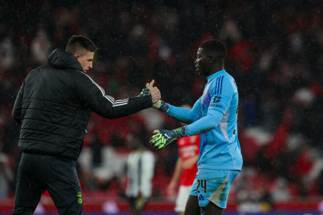 Трубин отреагировал на победу Бенфики в матче, который он провел в запасе