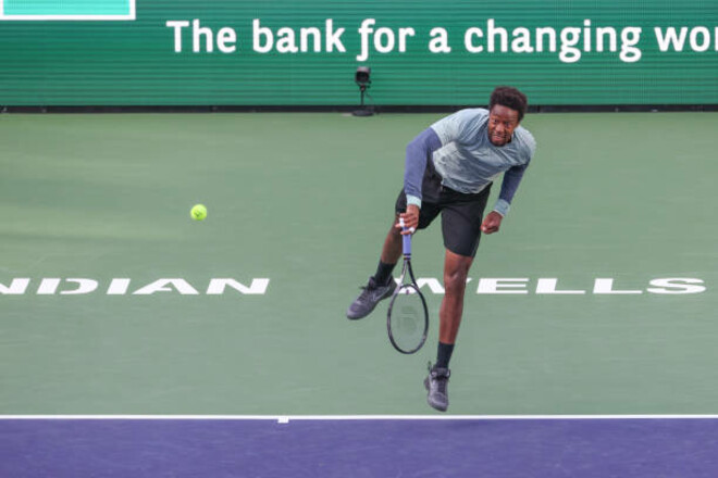 ВИДЕО. На глазах у Свитолиной. Как 38-летний Монфис феерит в Индиан-Уэллс