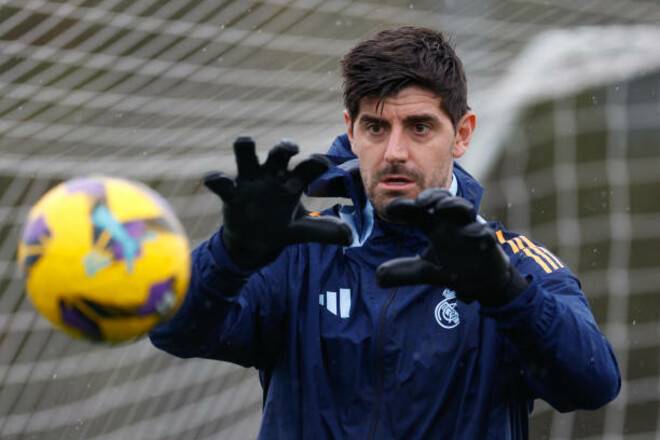 Має проблему. Анчелотті оцінив ймовірність того, що Куртуа не зіграє в ЛЧ