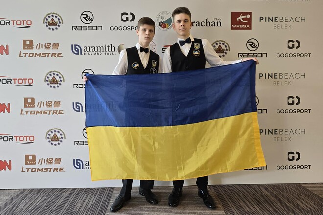 Два юні українські снукеристи поділили третє місце чемпіонату Європи U-16
