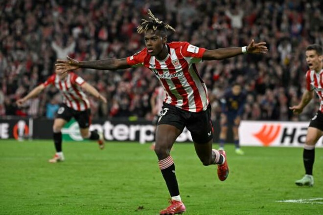 ВИДЕО. Как Атлетик забил в ворота Ромы в конце первого тайма