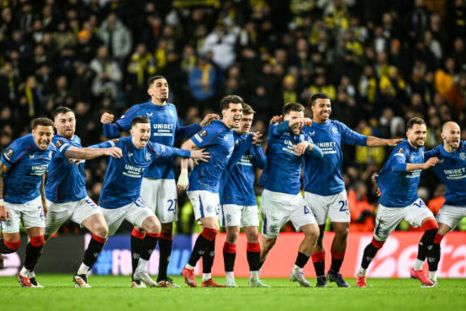 Рейнджерс выбил Моуриньо. Фенербахче сделал камбек, но проиграл по пенальти