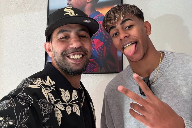 ВІДЕО. Батько зірки Барселони показав вражаючу фреску із сином